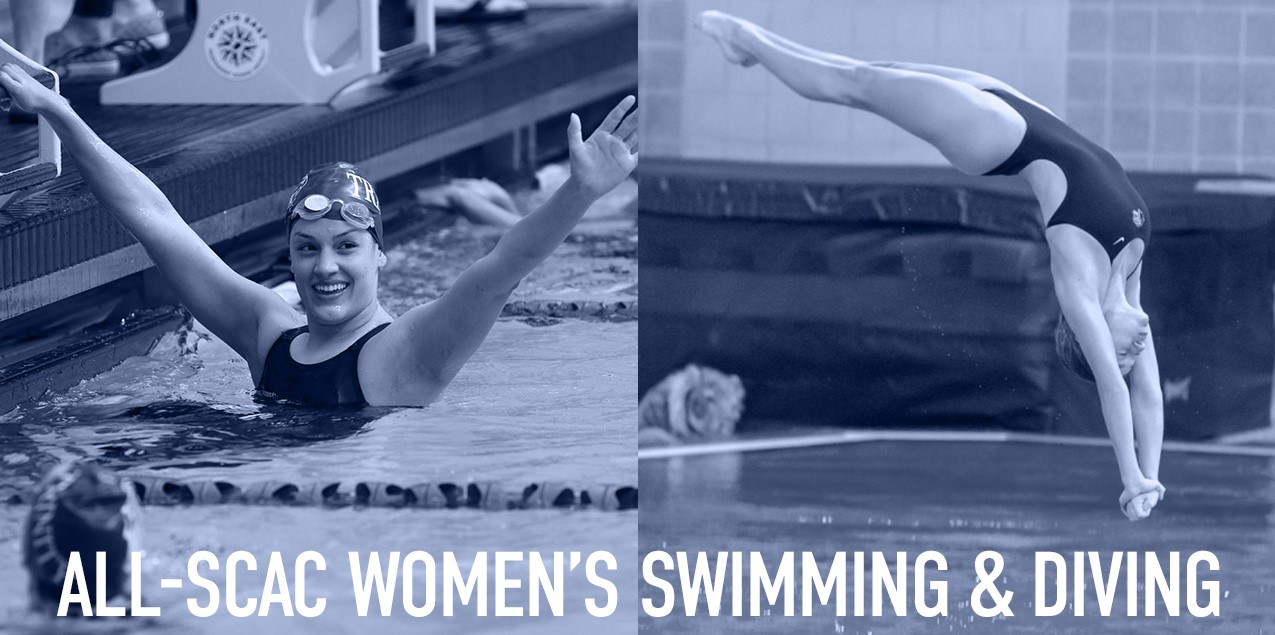 Trinity's Fowler and Merwarth Selected as SCAC Female Swimmer and Diver of the Year