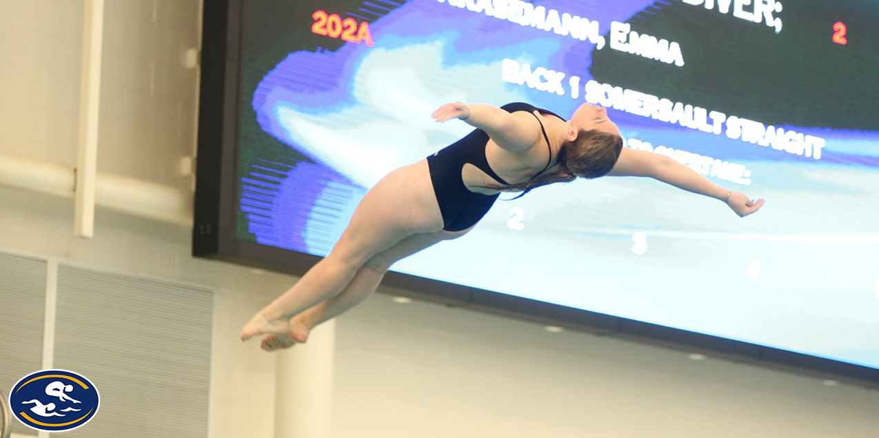 Emma Krasemann, Colorado College, Diver of the Week (Week 2)