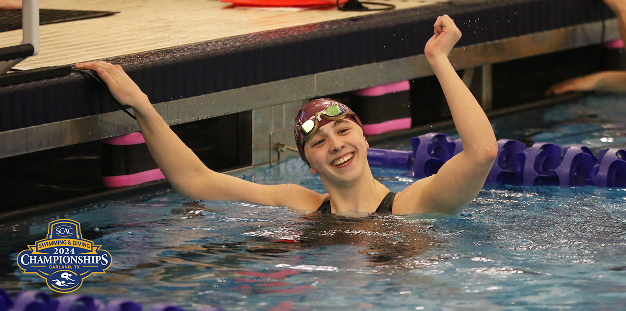 Trinity Women Race Out to Day One Lead at SCAC Swimming & Diving Championship