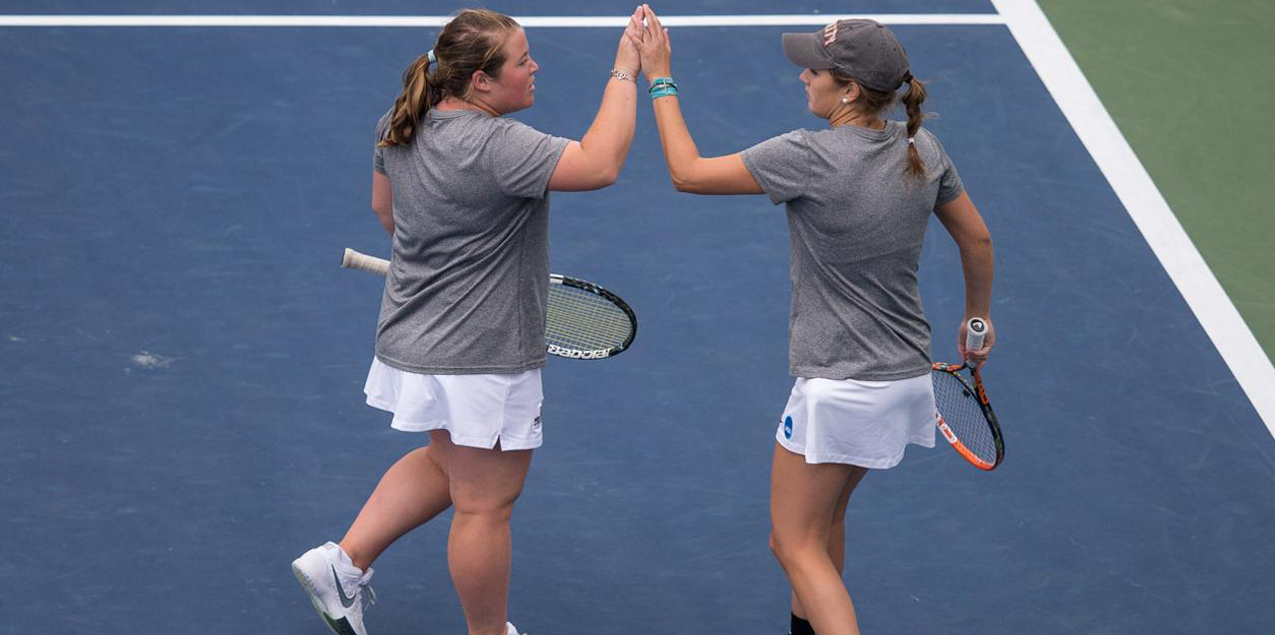 Trinity's Lutz and Southwick Fall in First Round of NCAA Women's Tennis Doubles Championship