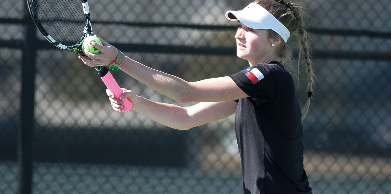 Women's Tennis Recap - Week Eight