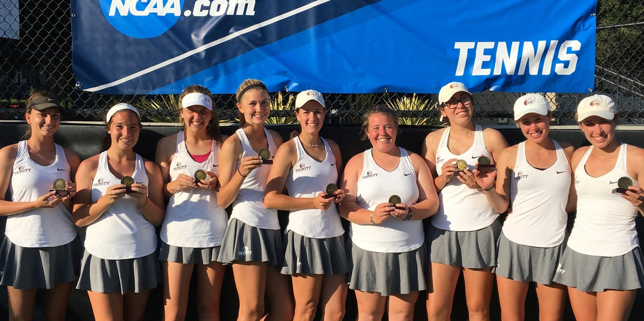 Trinity Women's Tennis Eliminated by #5 Pomona-Pitzer in NCAA Tournament Opener
