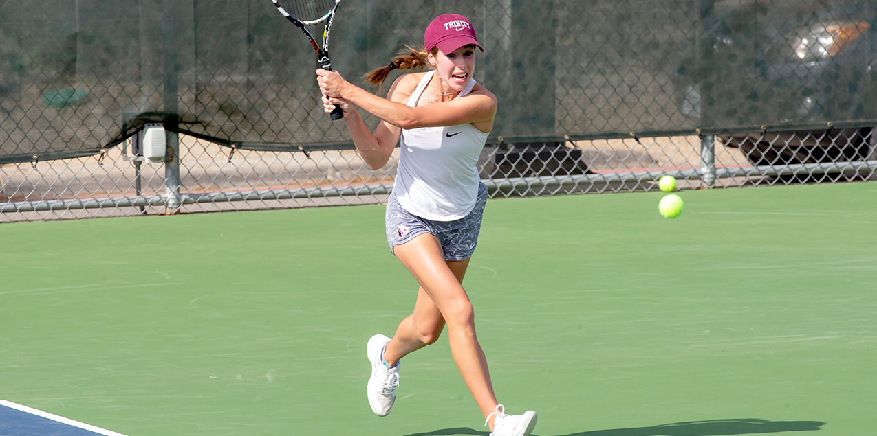 Zoe Kaffen, Trinity  University, Women's Tennis Singles Player of the Week (Week 8)