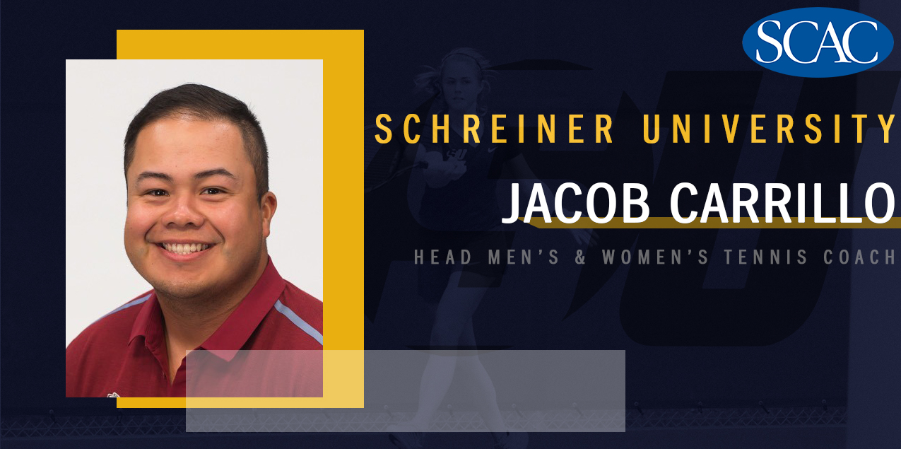 Schreiner Announces Jacob Carrillo as Next Head Men's & Women's Tennis Coach