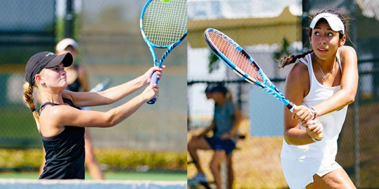 Alli Ziehm/Mariana Quetzeri, Southwestern University, Women's Tennis Doubles Team of the Week (Week 5)