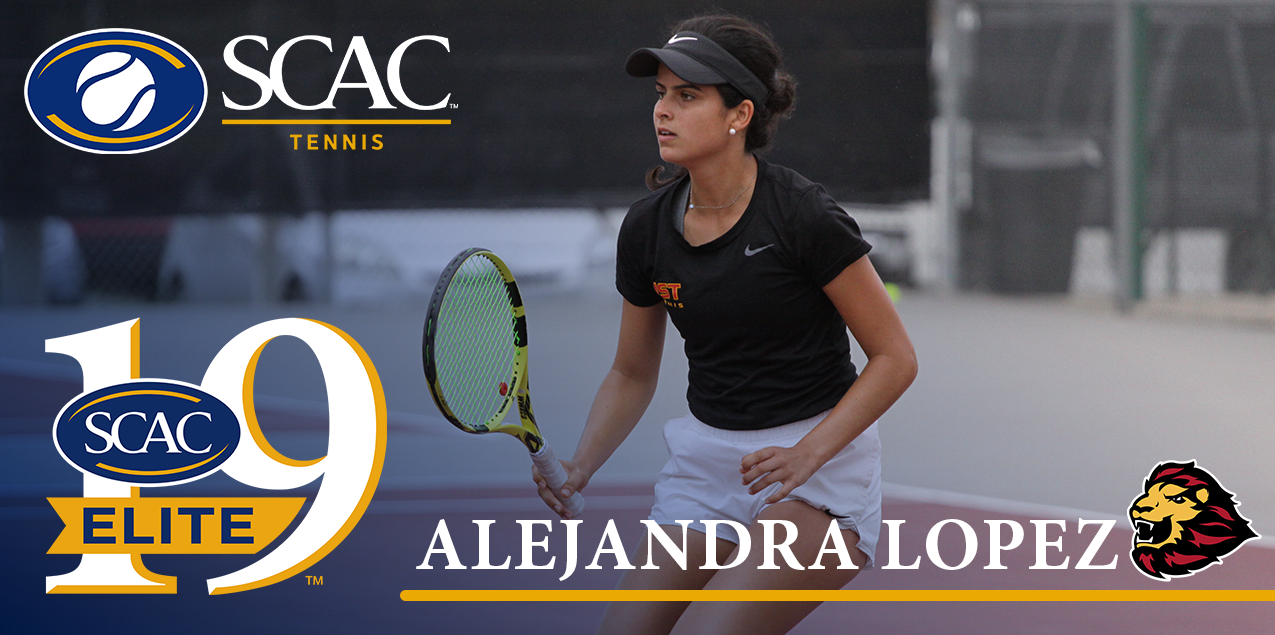 St. Thomas' Lopez Earns SCAC Women's Tennis Elite 19 Award