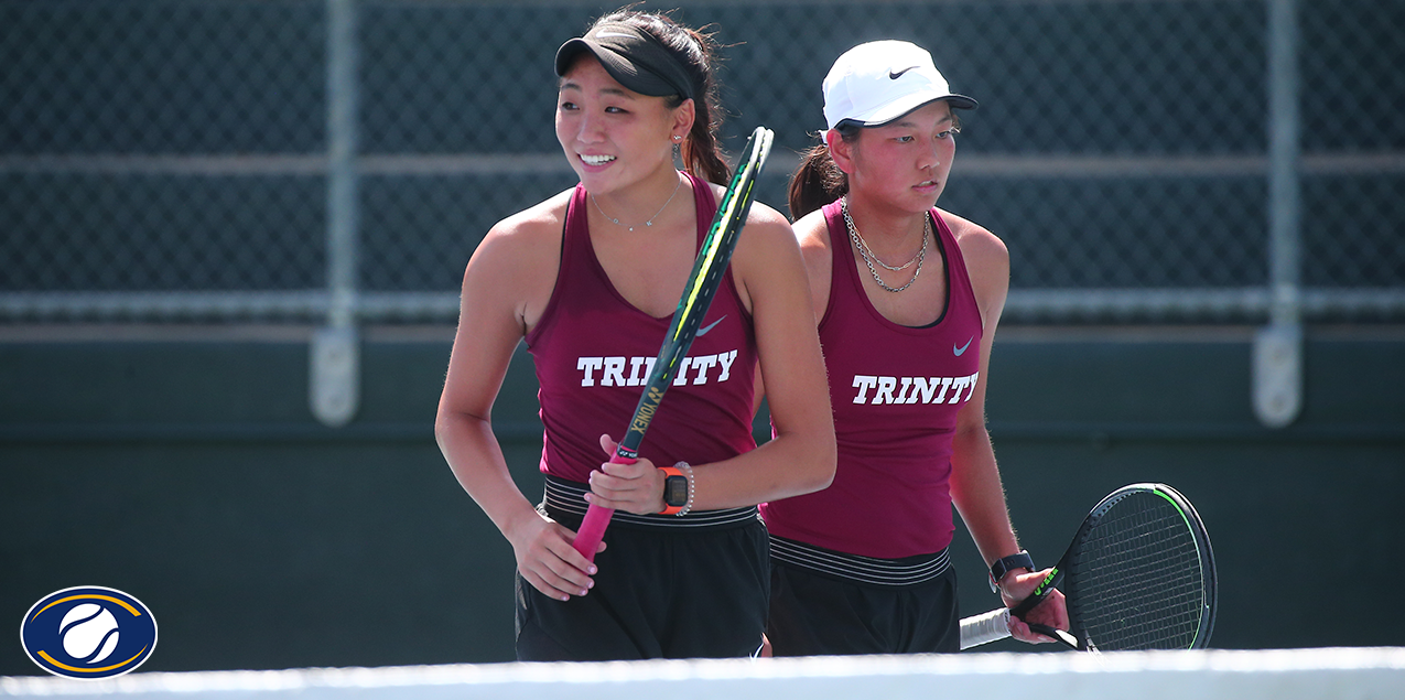 Olivia Kim / Ruth Hill, Trinity University, Women's Tennis Doubles Team of the Week (Week 2)