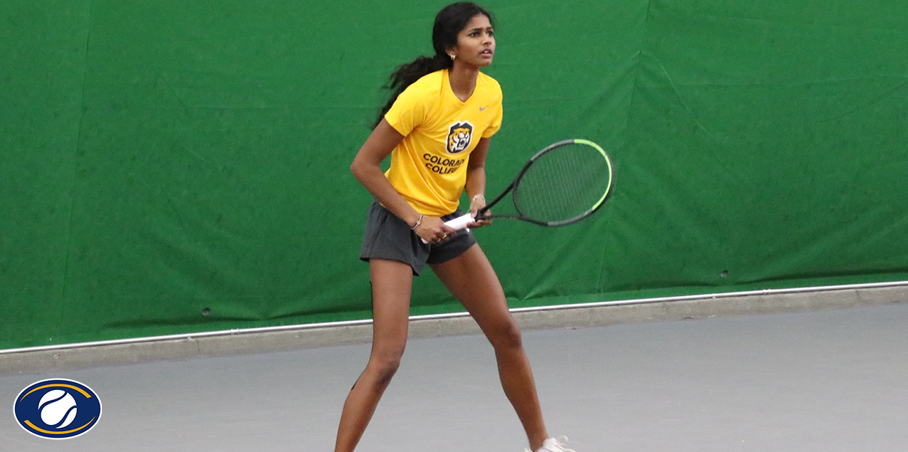 Kala Komanduri, Colorado College, Women's Tennis Singles Player of the Week (Week 3)