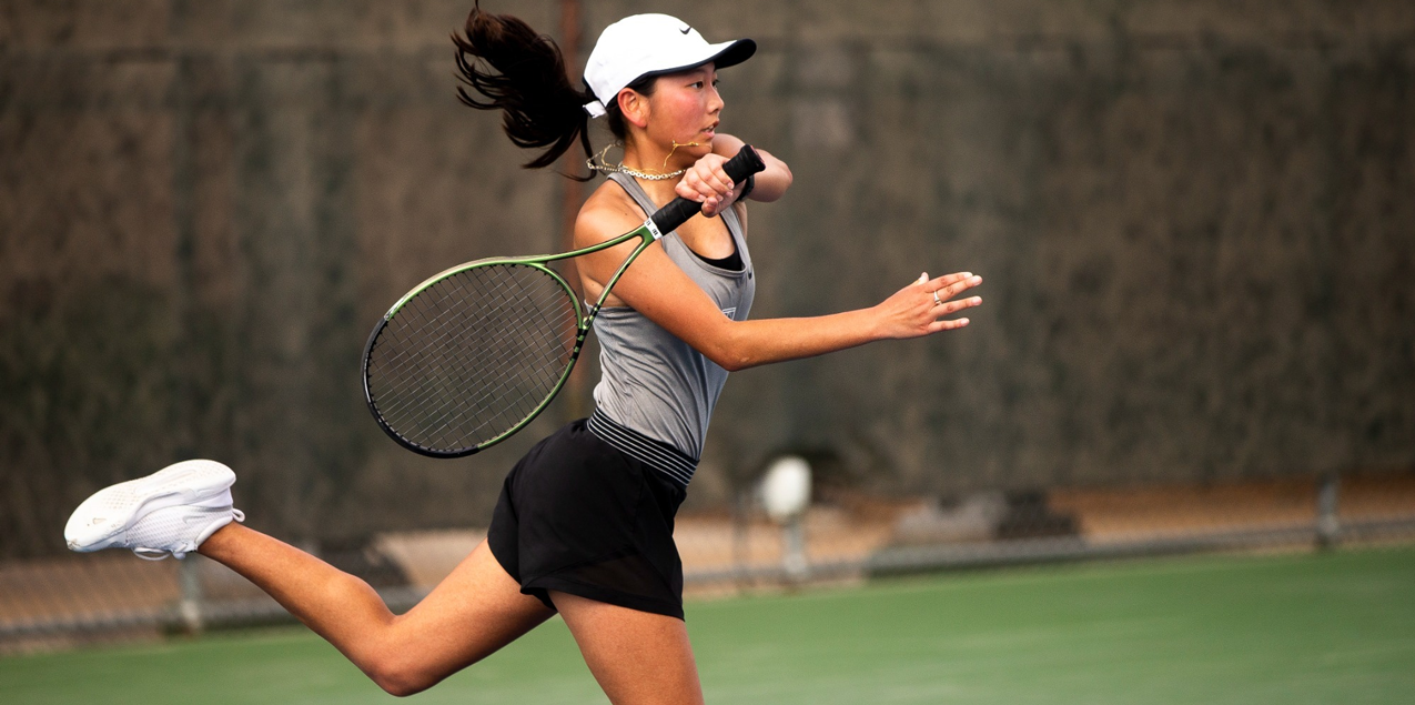 Trinity Women's Tennis Takes Singles and Doubles Titles at ITA Regional