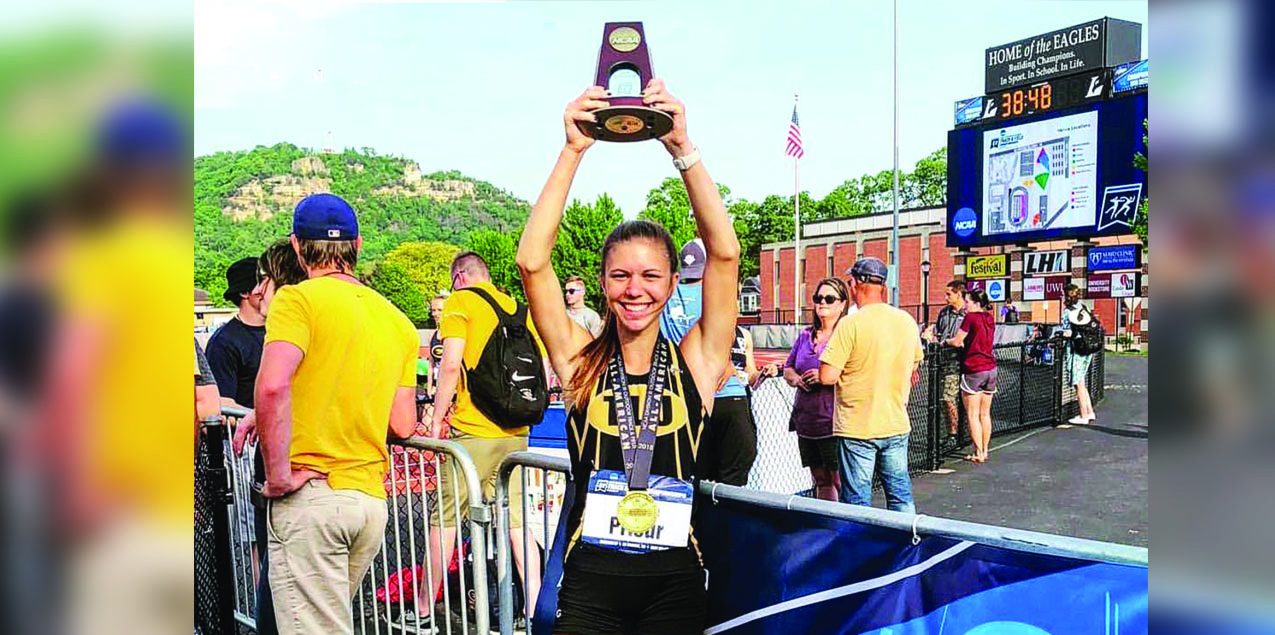 Texas Lutheran's Priour Posts All-American Finish at NCAA Track & Field Championships