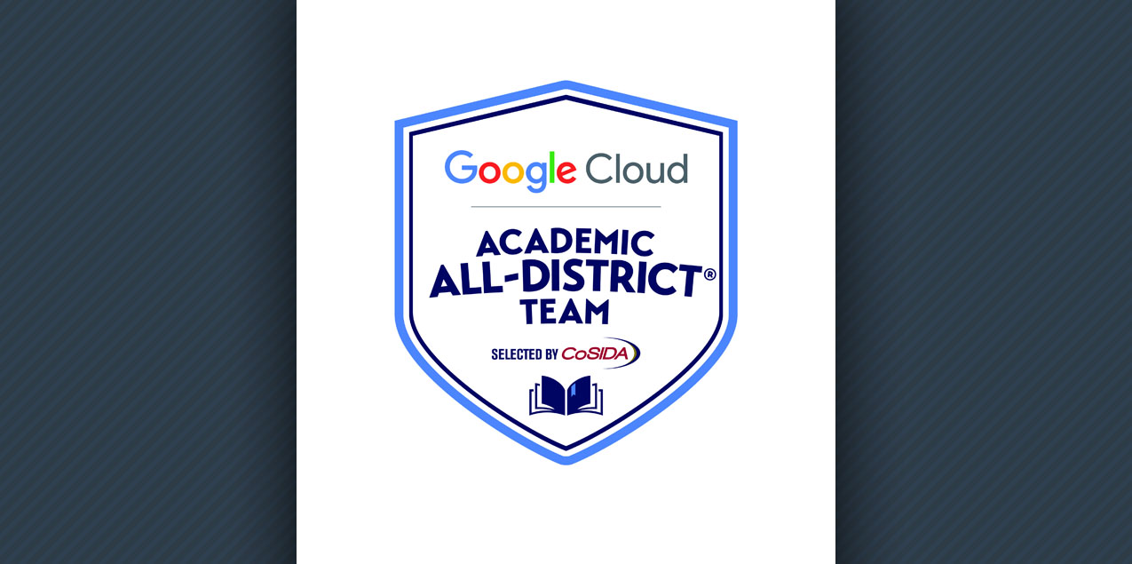 Trinity's McCullough Named to Google Cloud Academic All-District Team