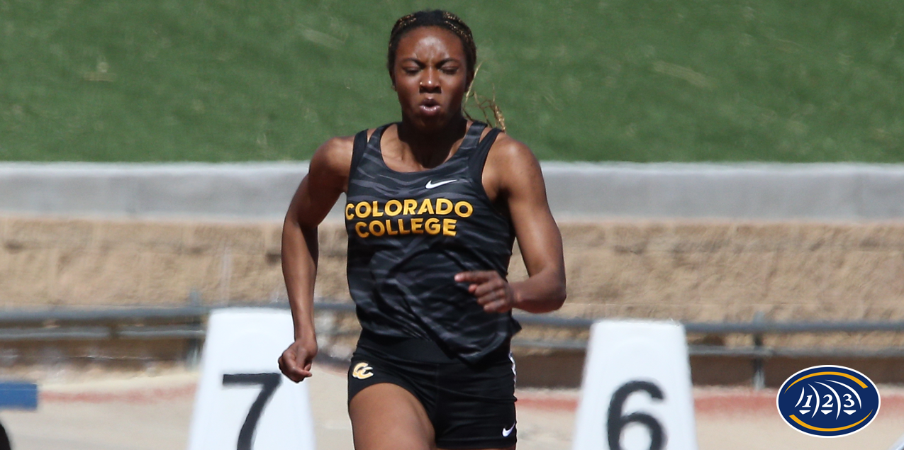 Shekinah Oloyede, Colorado College, Women's Track Athlete of the Week (Week 3)