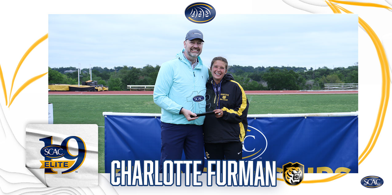Colorado College's Furman Earns SCAC Women's Track & Field Elite 19 Award