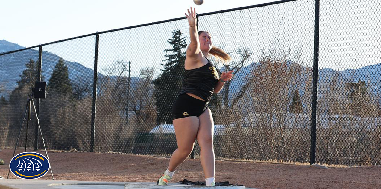 Erin Capell, Colorado College, Women's Field Athlete of the Week (Week 6)