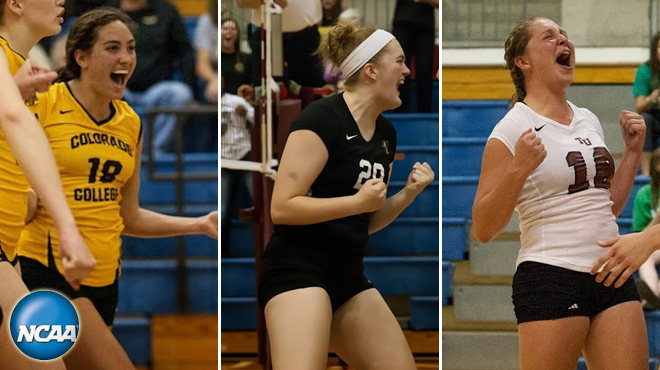 Colorado College, Southwestern and Trinity Receive Bids to 2013 NCAA Division III Volleyball Championships
