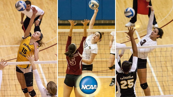 SCAC Trio Sweep NCAA Volleyball Tournament Openers