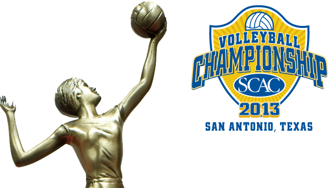 SCAC Announces 2013 Volleyball Tournament Bracket