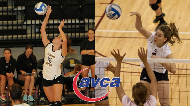 Colorado College Ninth; Trinity University 21st in Latest AVCA Division III Top 25 poll