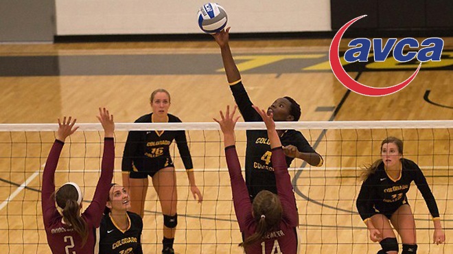 Colorado College is 11th in latest AVCA Division III Top 25 poll