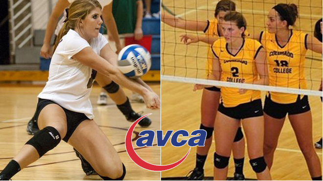 Colorado College 11th; Trinity University 23rd in Latest AVCA Division III Top 25 Poll