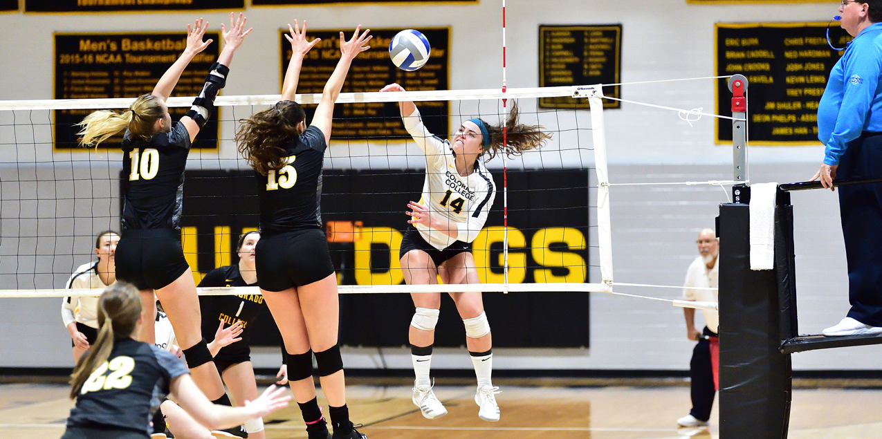 Colorado College Advances to Third Straight SCAC Volleyball Title Match