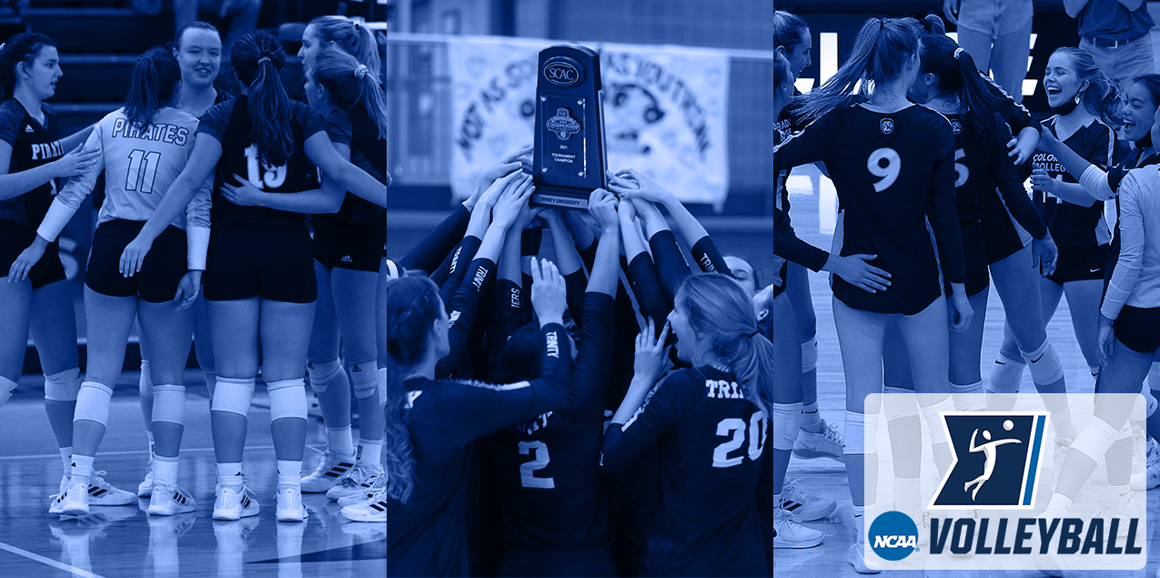 Trinity, Southwestern and Colorado College Receive Bids to 2021 NCAA D3 Volleyball Championship