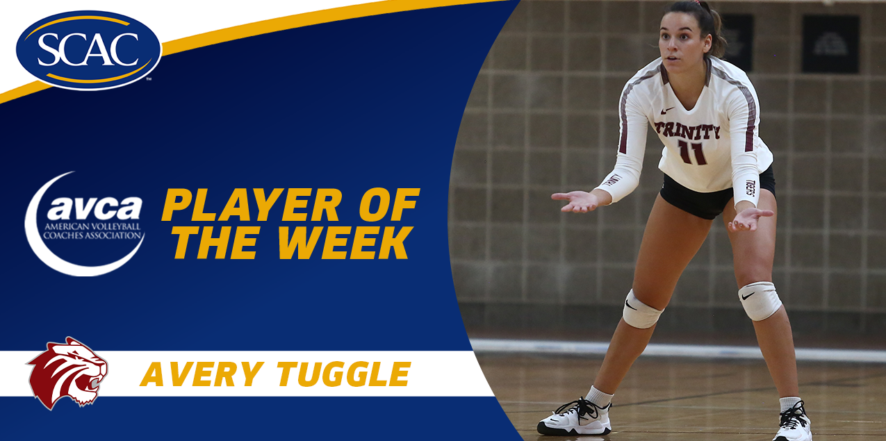 Trinity's Tuggle Named AVCA D3 National Player of the Week