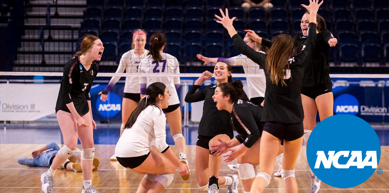 Trinity Reaches NCAA III Volleyball Final for First Time Since 1999, 3-1 over No. 8 NYU