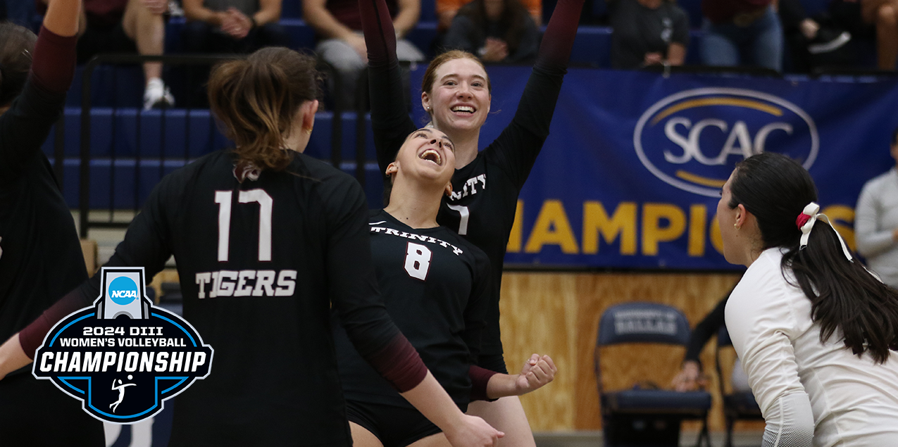 SCAC Champion Trinity Opens Up NCAA Volleyball Tournament Against Southern Virginia