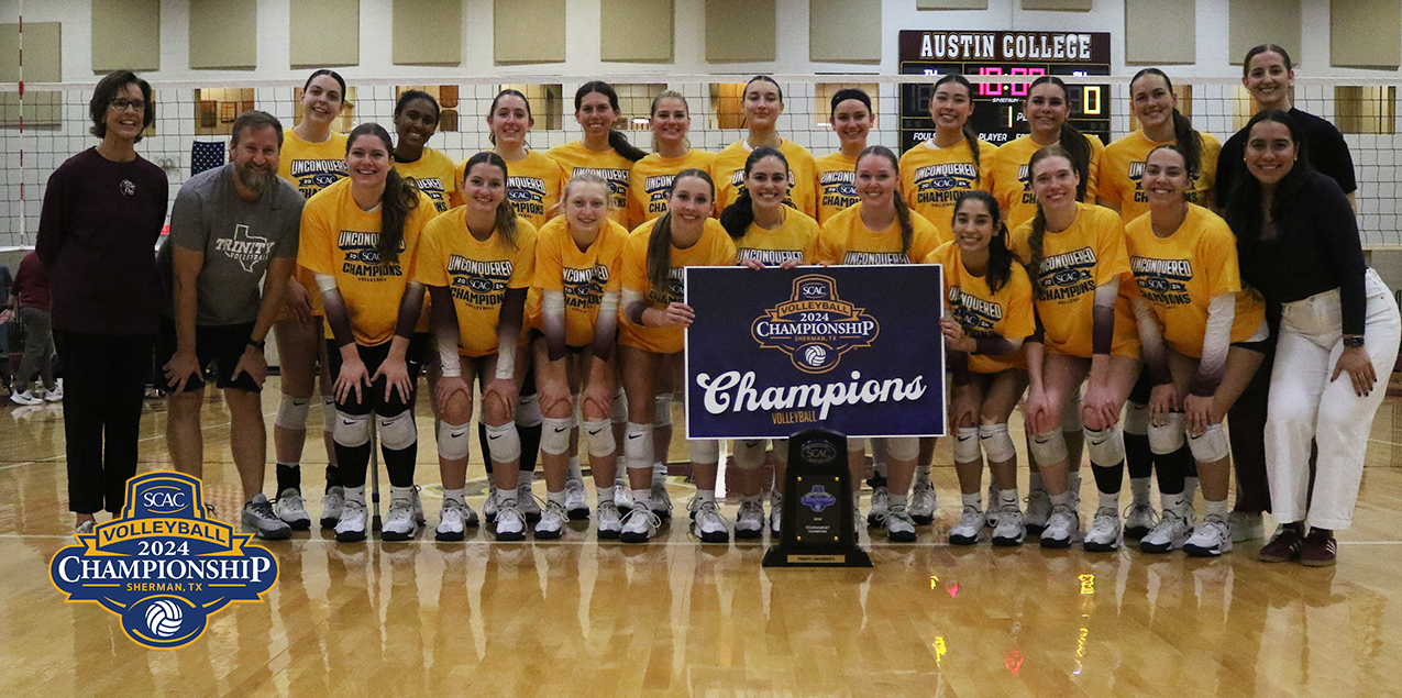 Trinity Wins 22nd SCAC Volleyball Championship