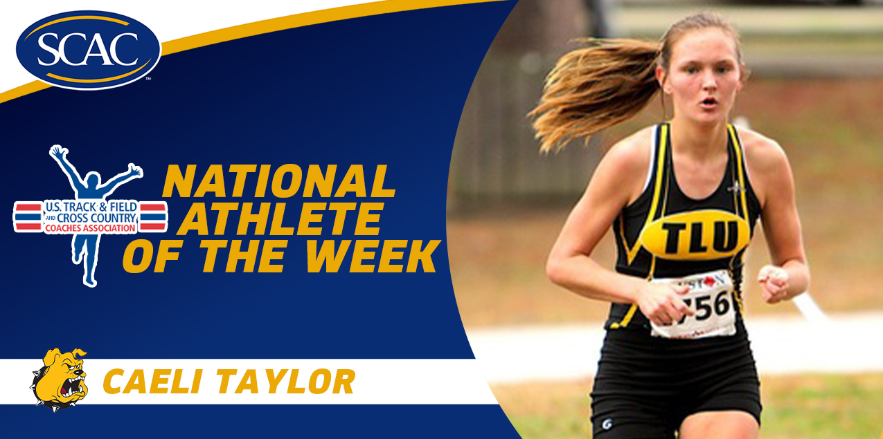 TLU's Caeli Taylor named USTFCCCA National Athlete of the Week for D3 Women's Cross Country