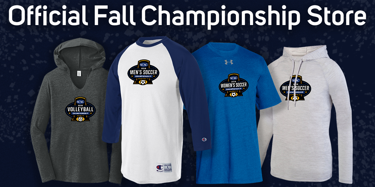 2018 SCAC Fall Championship Merchandise Available
