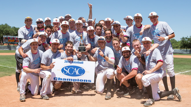 Trinity Repeats as SCAC Baseball Champion with 10-1 Victory Over Texas Lutheran