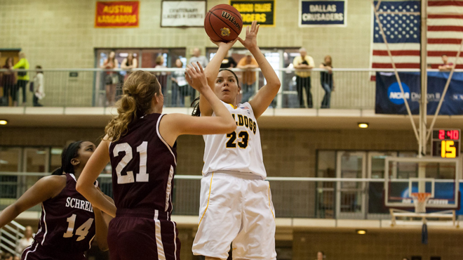 Texas Lutheran Builds Big Lead; Holds On Late and Advances to SCAC Championship Game with 63-58 Victory Over Schreiner