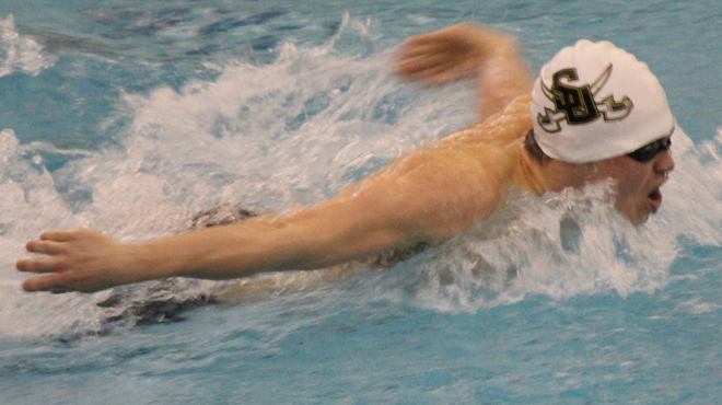 Trinity First; Southwestern Second After Day Two of the 2014 SCAC Men's Swimming & Diving Championship